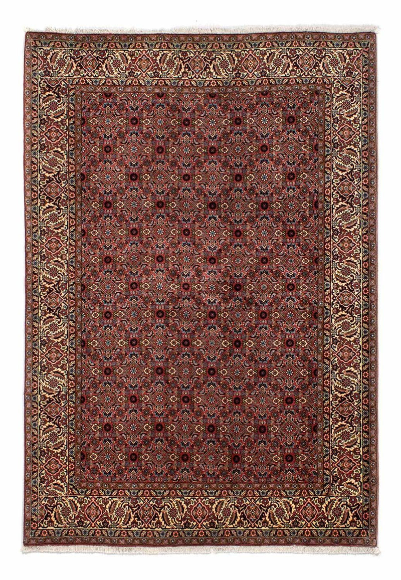 Perzisch tapijt - Bijar - 257 x 178 cm - donkerrood