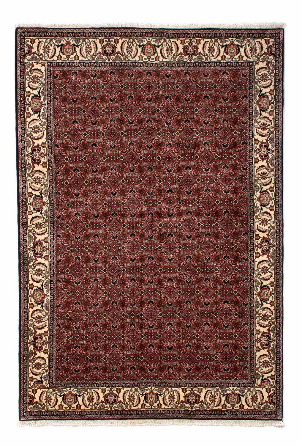 Perzisch tapijt - Bijar - 245 x 177 cm - donkerrood