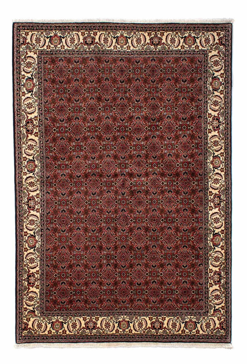 Perzisch tapijt - Bijar - 245 x 177 cm - donkerrood
