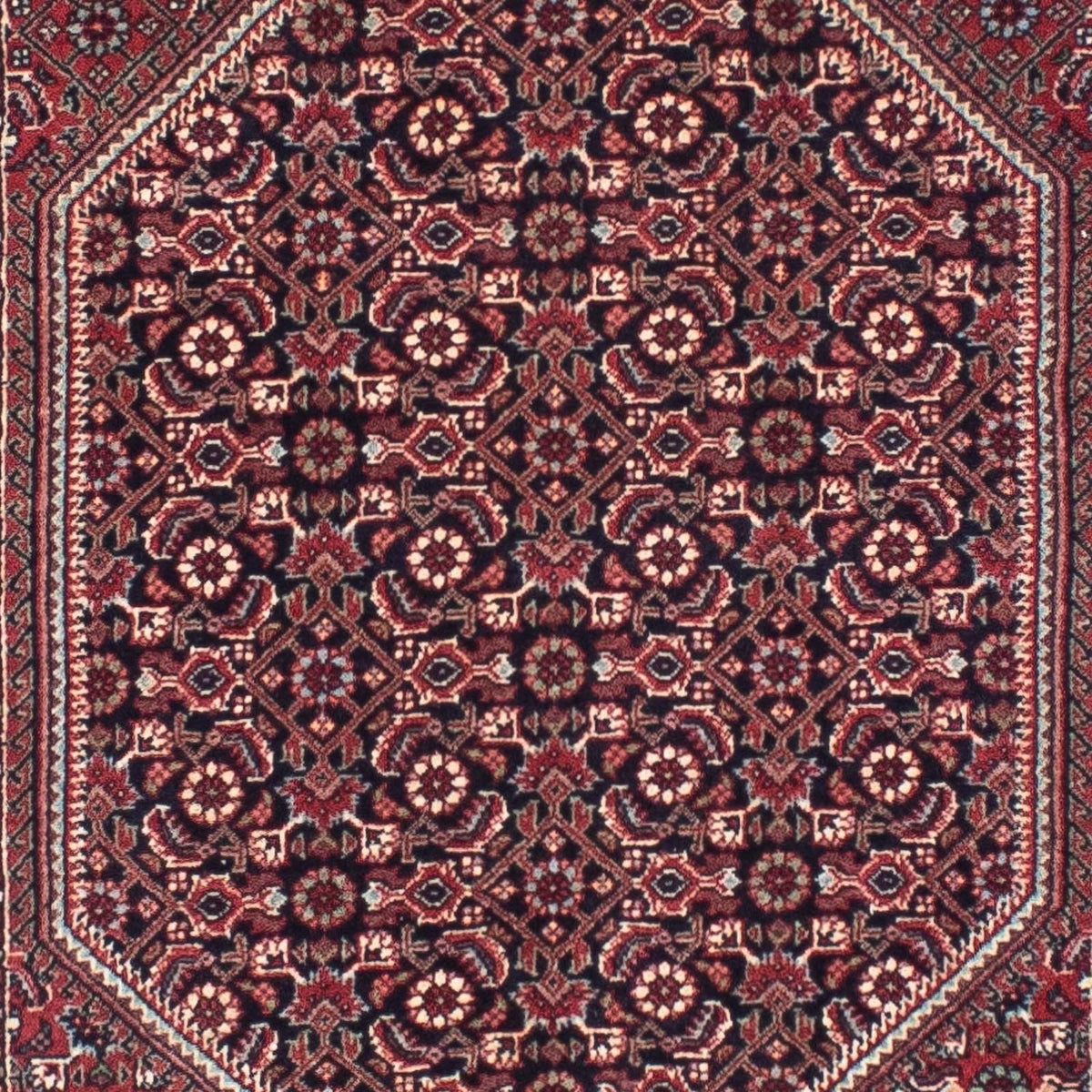 Loper Perzisch tapijt - Bijar - 315 x 78 cm - rood