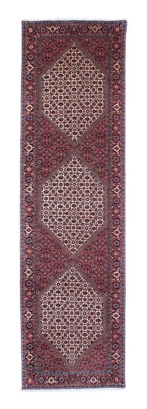 Loper Perzisch tapijt - Bijar - 282 x 78 cm - licht rood