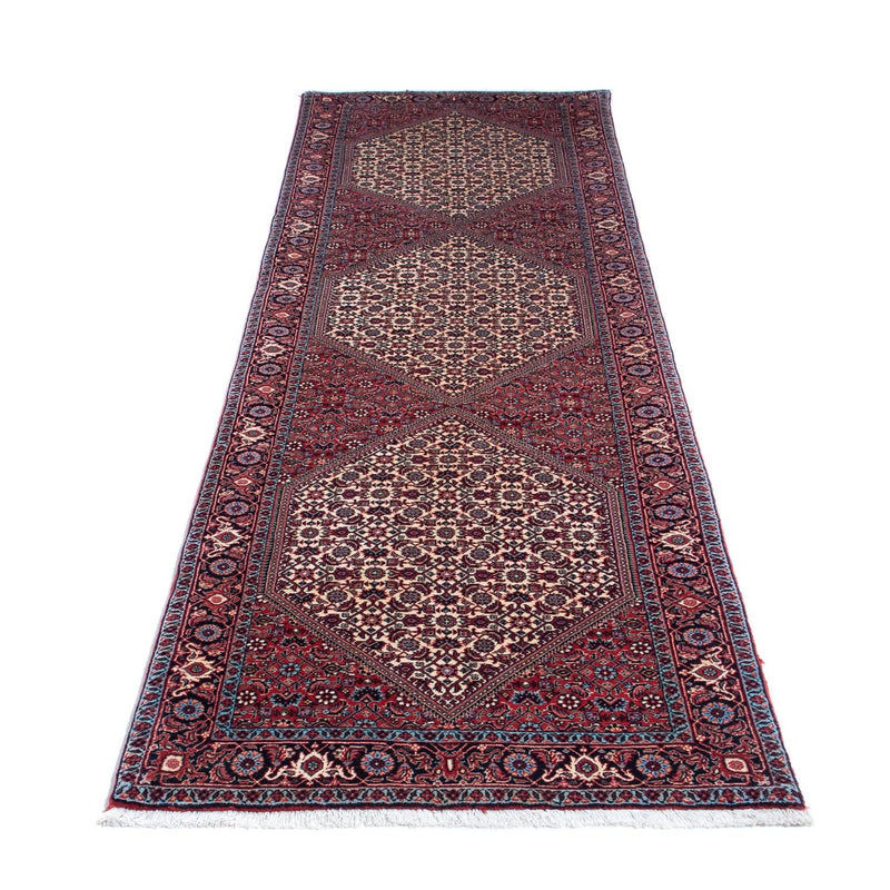 Loper Perzisch tapijt - Bijar - 282 x 78 cm - licht rood