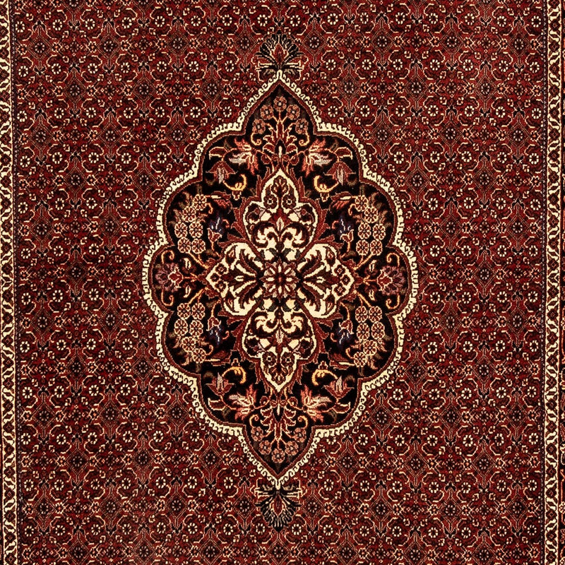 Loper Perzisch tapijt - Bijar - 297 x 102 cm - donkerrood
