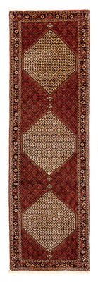 Loper Perzisch tapijt - Bijar - 305 x 84 cm - donkerrood