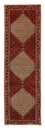 Loper Perzisch tapijt - Bijar - 305 x 84 cm - donkerrood