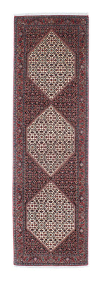 Loper Perzisch tapijt - Bijar - 300 x 85 cm - beige