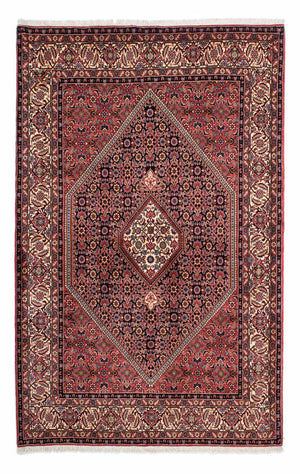 Perzisch tapijt - Bijar - 223 x 142 cm - licht rood