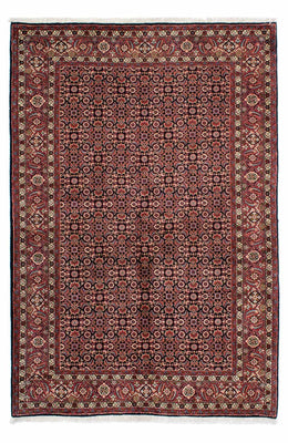 Perzisch tapijt - Bijar - 213 x 141 cm - donkerbruin