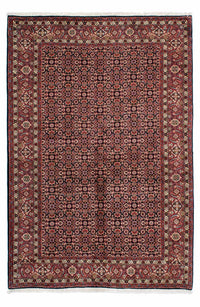 Perzisch tapijt - Bijar - 213 x 141 cm - donkerbruin