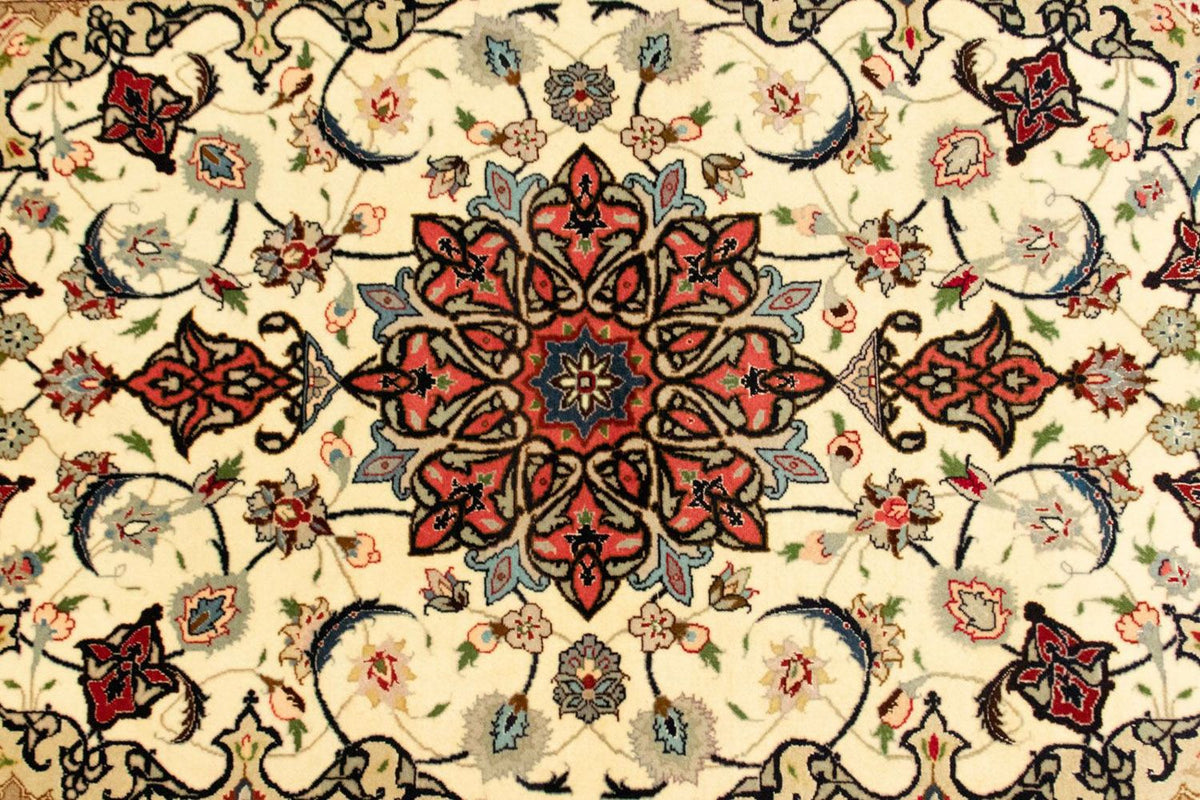 Perzisch tapijt - Tabriz - Royal - 148 x 98 cm - beige