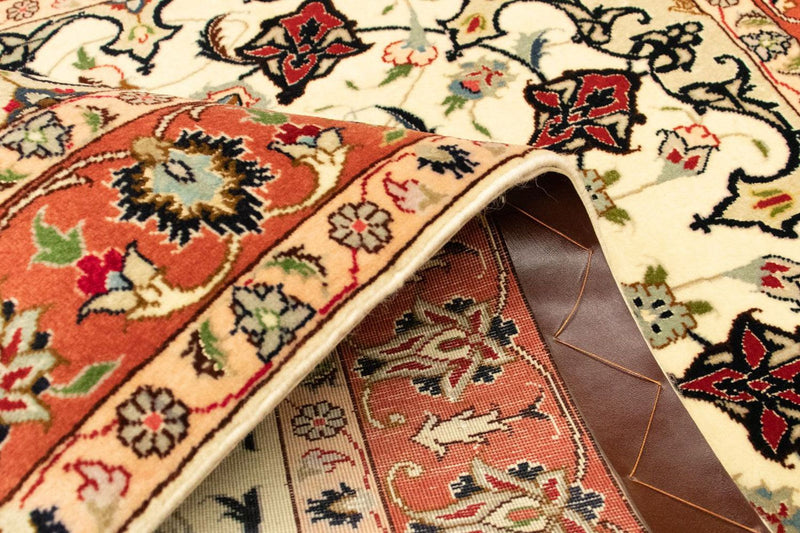 Perzisch tapijt - Tabriz - Royal - 148 x 98 cm - beige