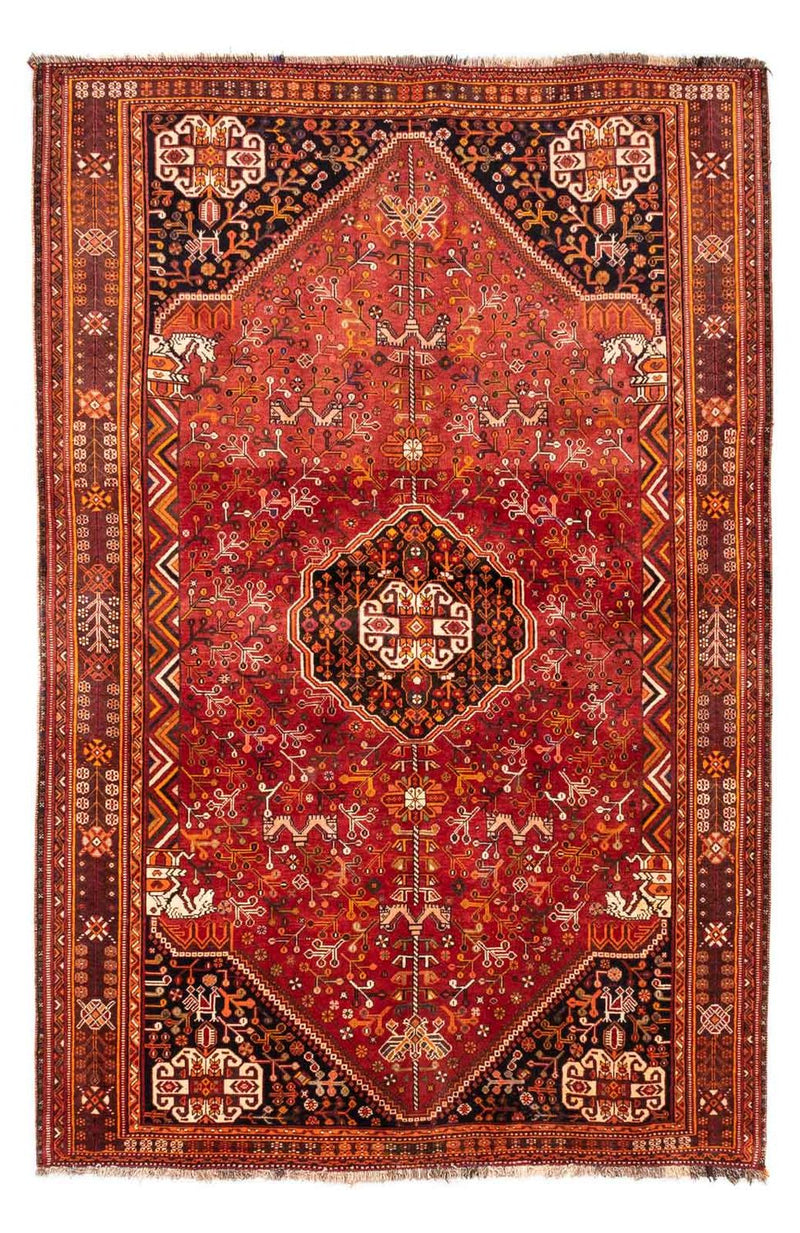 Perzisch Tapijt - Nomadisch - 255 x 162 cm - rood