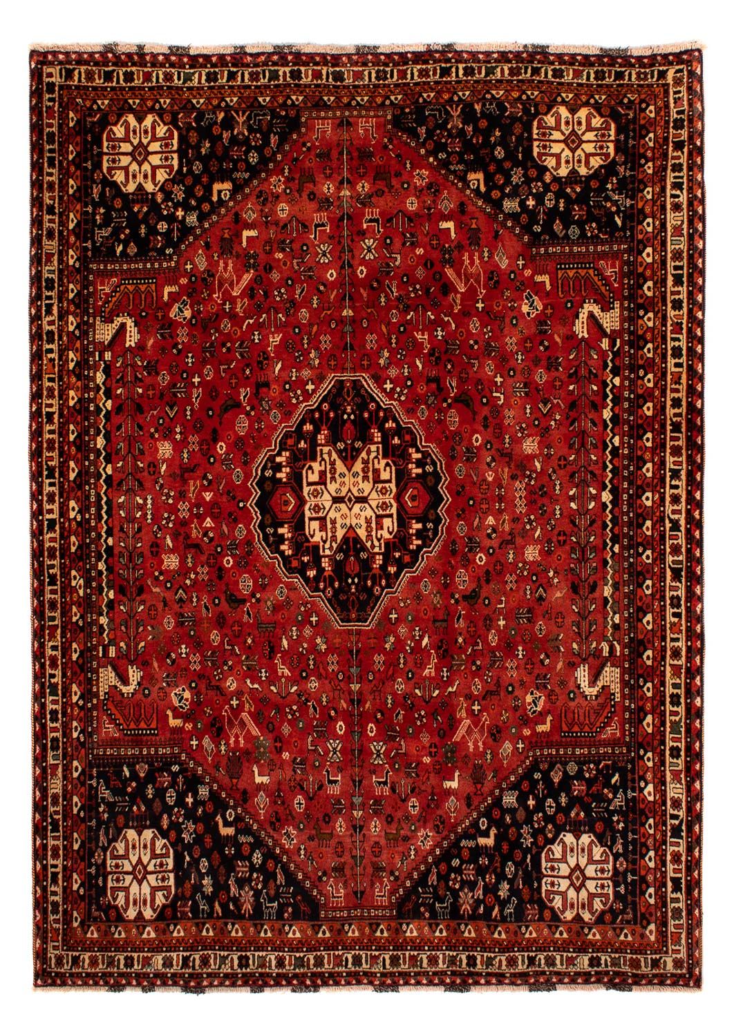 Perzisch Tapijt - Nomadisch - 282 x 213 cm - donkerrood