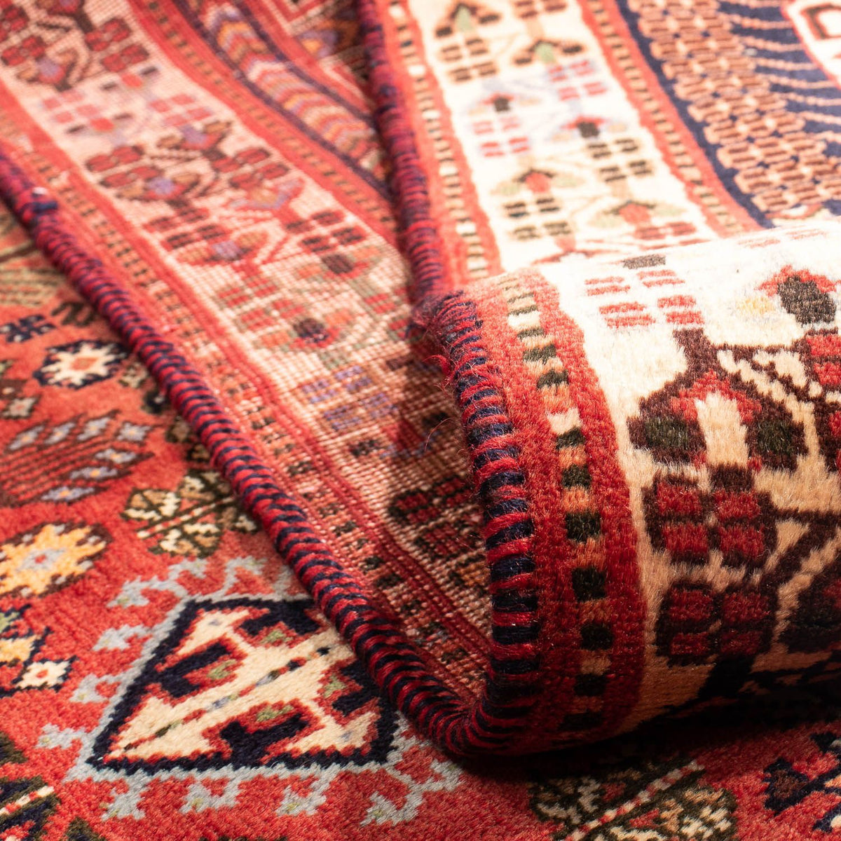 Perzisch Tapijt - Nomadisch - 290 x 184 cm - donkerrood