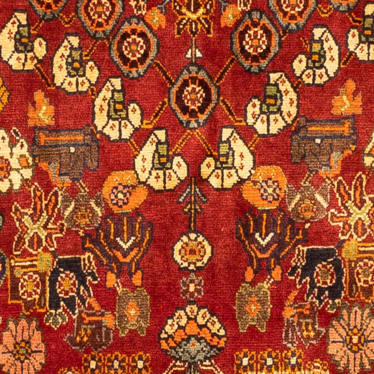 Perzisch Tapijt - Nomadisch - 277 x 169 cm - rood