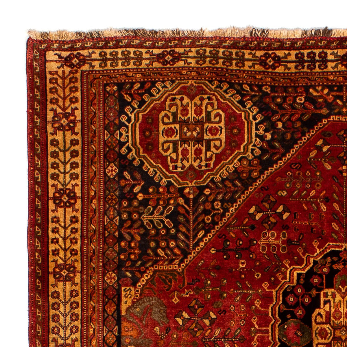 Perzisch Tapijt - Nomadisch - 280 x 184 cm - donkerrood