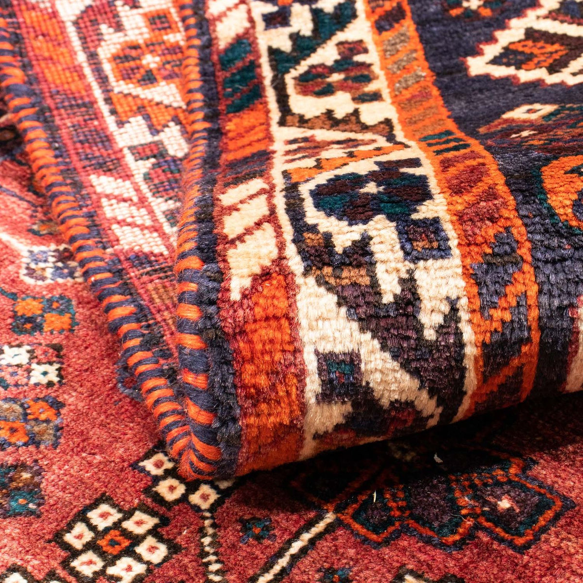 Perzisch Tapijt - Nomadisch - 152 x 107 cm - donkerrood