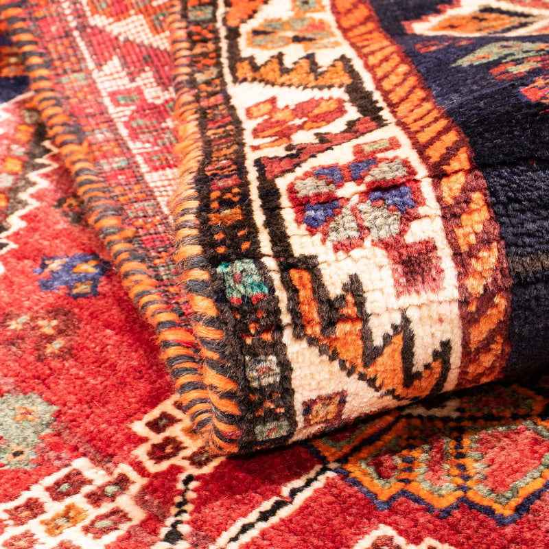 Perzisch Tapijt - Nomadisch - 157 x 106 cm - donkerrood