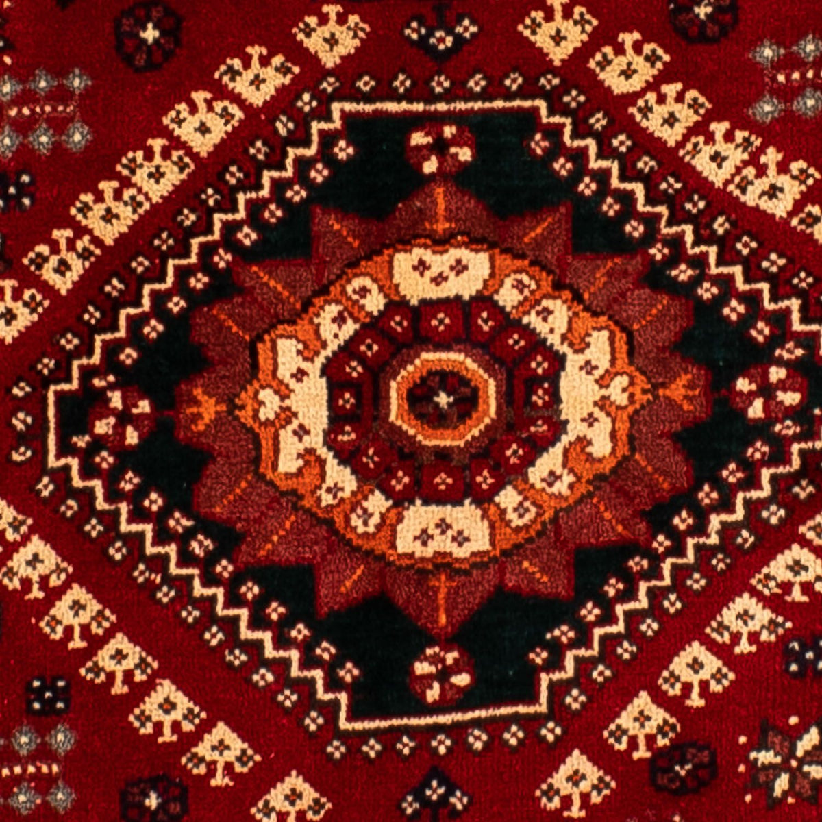 Perzisch Tapijt - Nomadisch - 272 x 185 cm - donkerrood