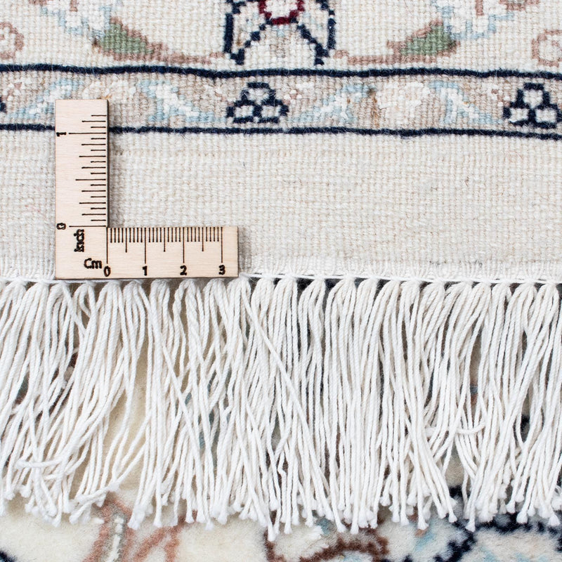 Perzisch tapijt - Nain - Koninklijk - 300 x 199 cm - zilver