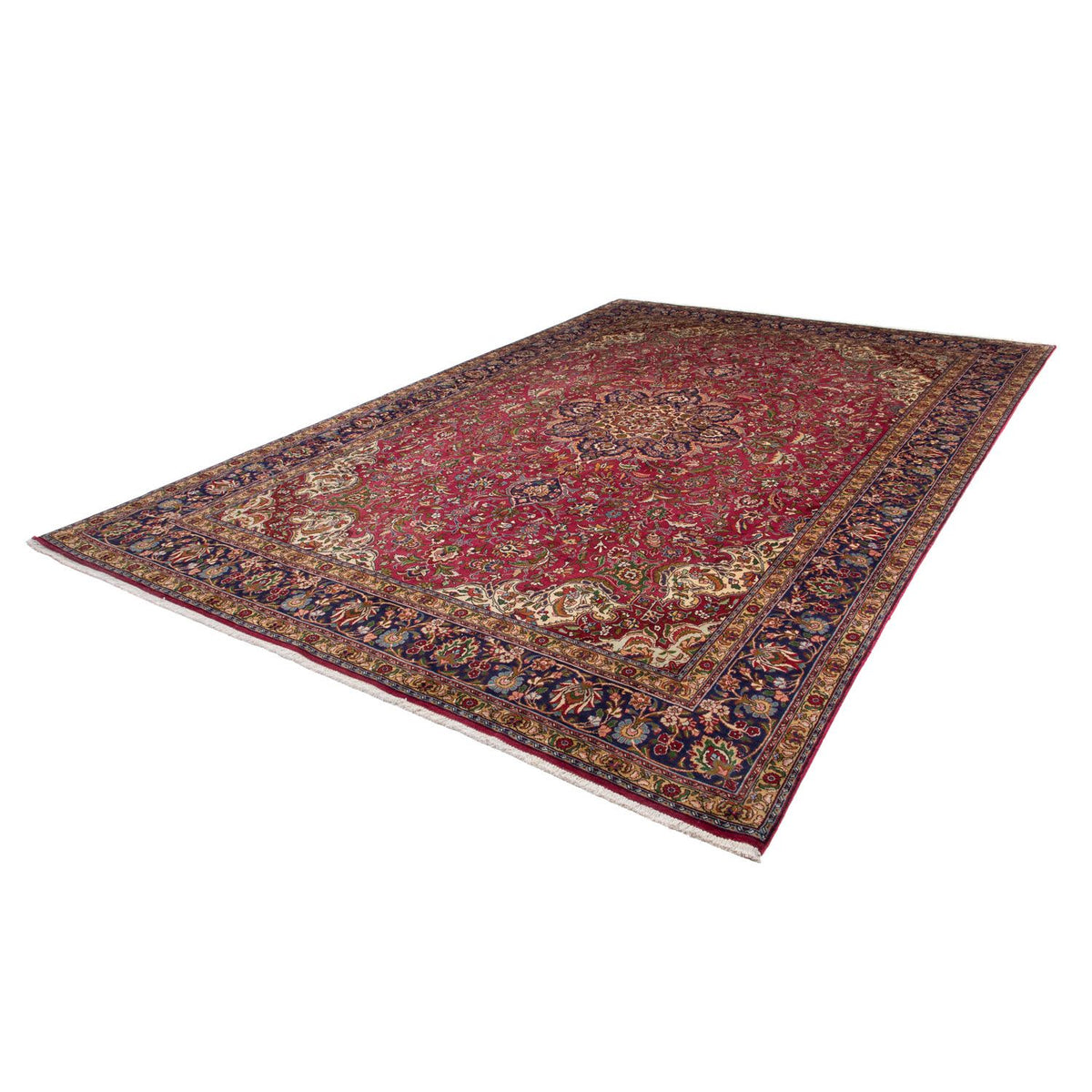Perzisch tapijt - Tabriz - Royal - 366 x 245 cm - rood