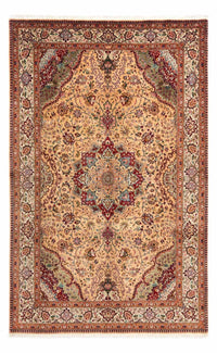 Perzisch tapijt - Tabriz - Royal - 297 x 195 cm - lichtbruin