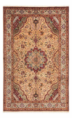 Perzisch tapijt - Tabriz - Royal - 297 x 195 cm - lichtbruin