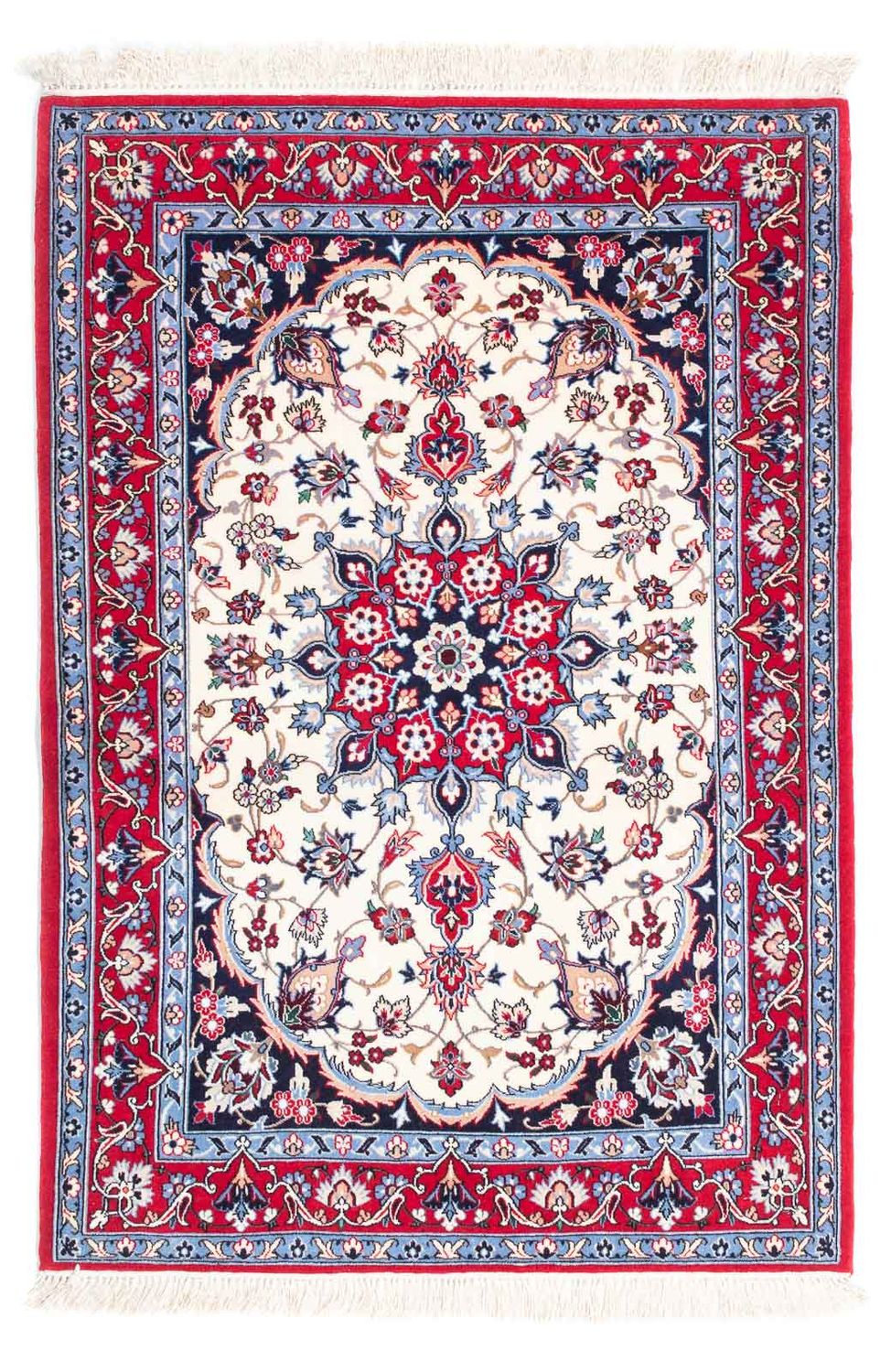 Perzisch tapijt - Isfahan - Premium - 118 x 82 cm - beige
