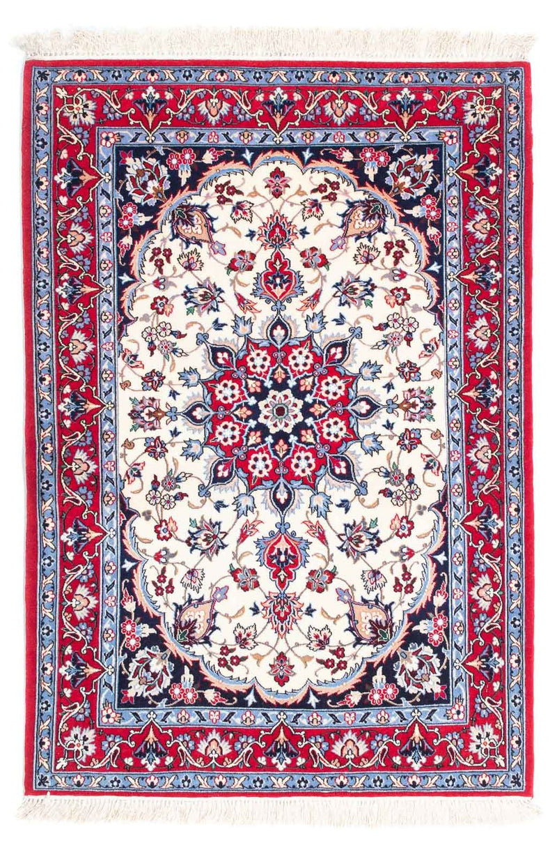 Perzisch tapijt - Isfahan - Premium - 118 x 82 cm - beige