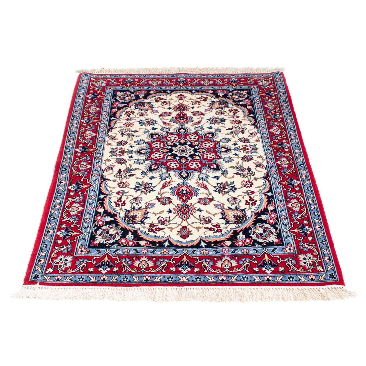 Perzisch tapijt - Isfahan - Premium - 118 x 82 cm - beige