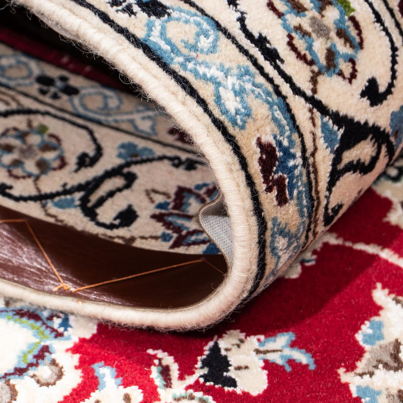 Perzisch tapijt - Nain - Koninklijk - 179 x 110 cm - rood