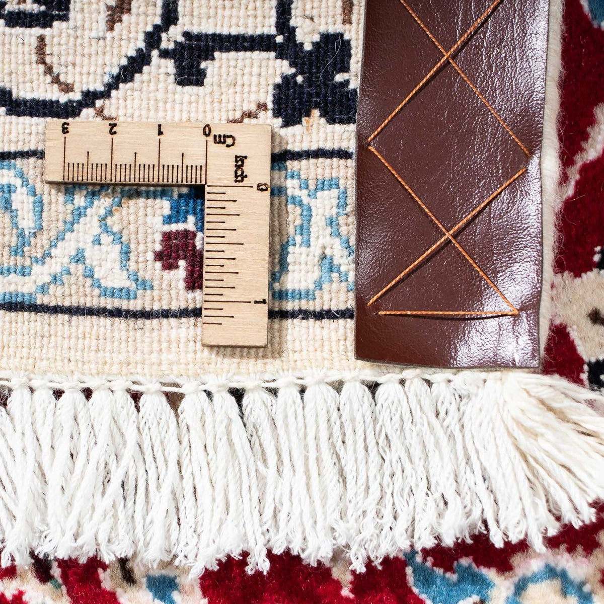 Perzisch tapijt - Nain - Koninklijk - 179 x 110 cm - rood