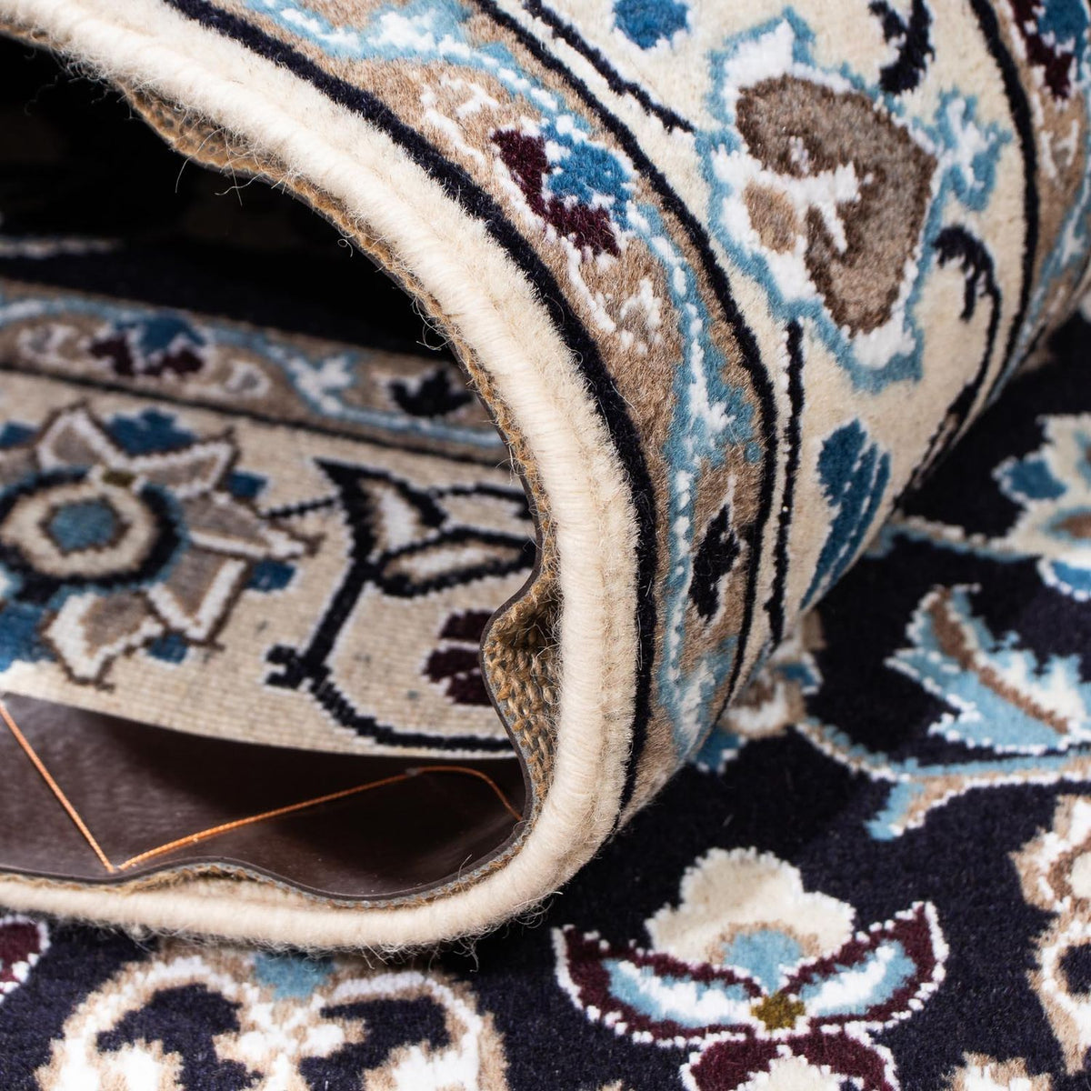 Perzisch tapijt - Nain - Koninklijk - 171 x 113 cm - beige