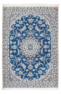 Perzisch tapijt - Nain - Koninklijk - 172 x 115 cm - blauw