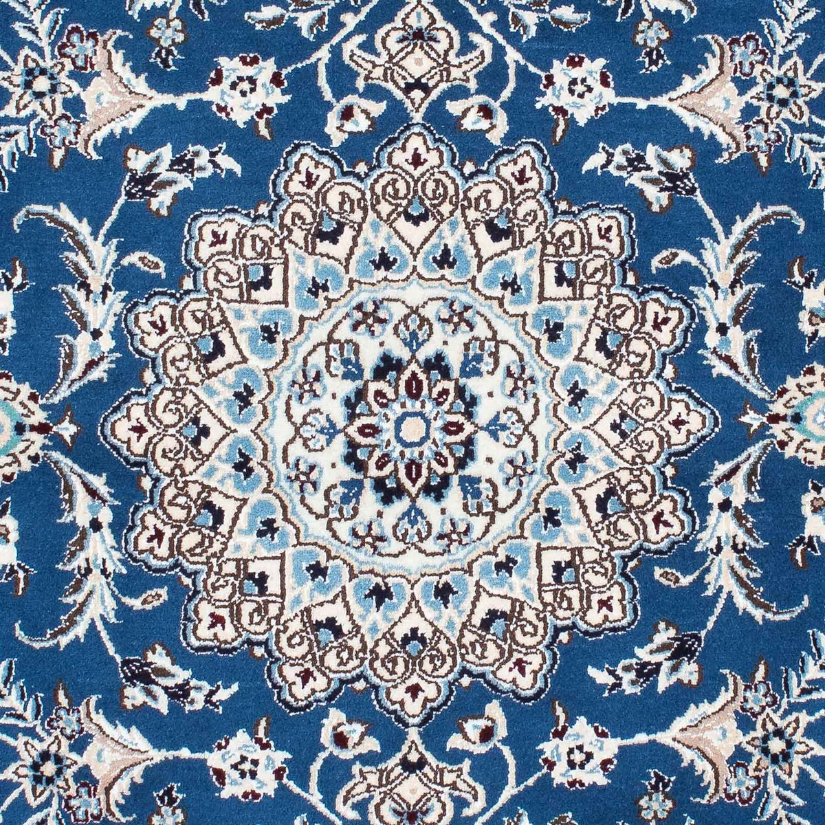 Perzisch tapijt - Nain - Koninklijk - 172 x 115 cm - blauw