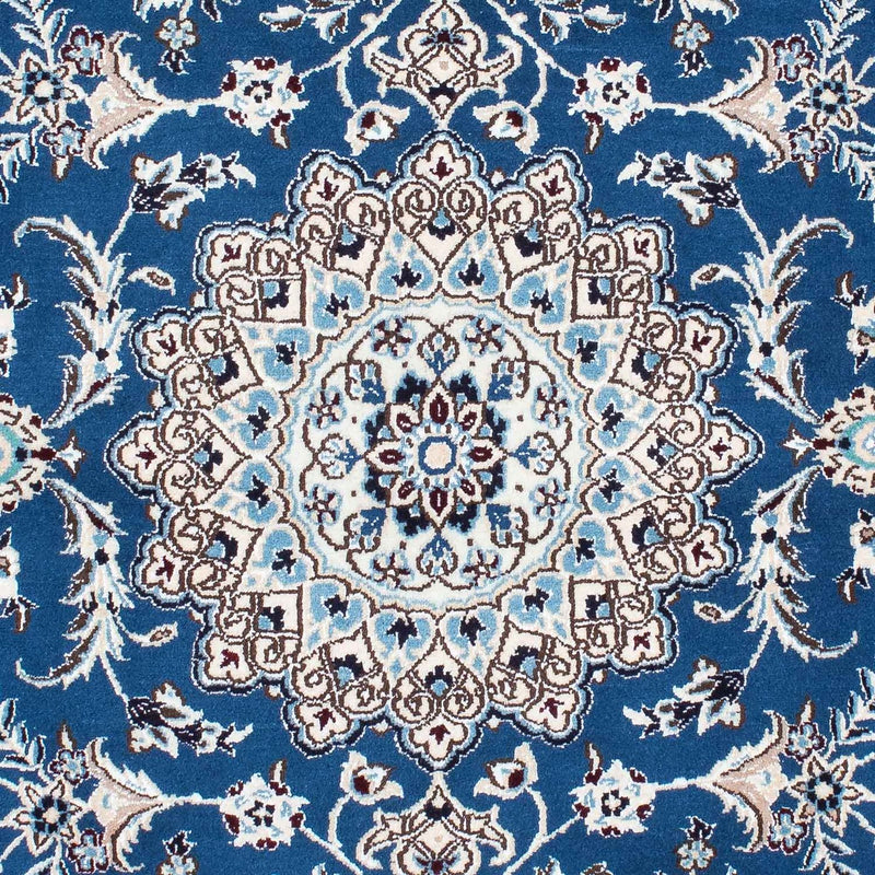 Perzisch tapijt - Nain - Koninklijk - 172 x 115 cm - blauw