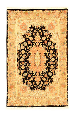 Perzisch tapijt - Tabriz - Royal - 156 x 98 cm - zwart