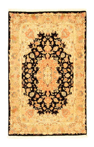 Perzisch tapijt - Tabriz - Royal - 156 x 98 cm - zwart