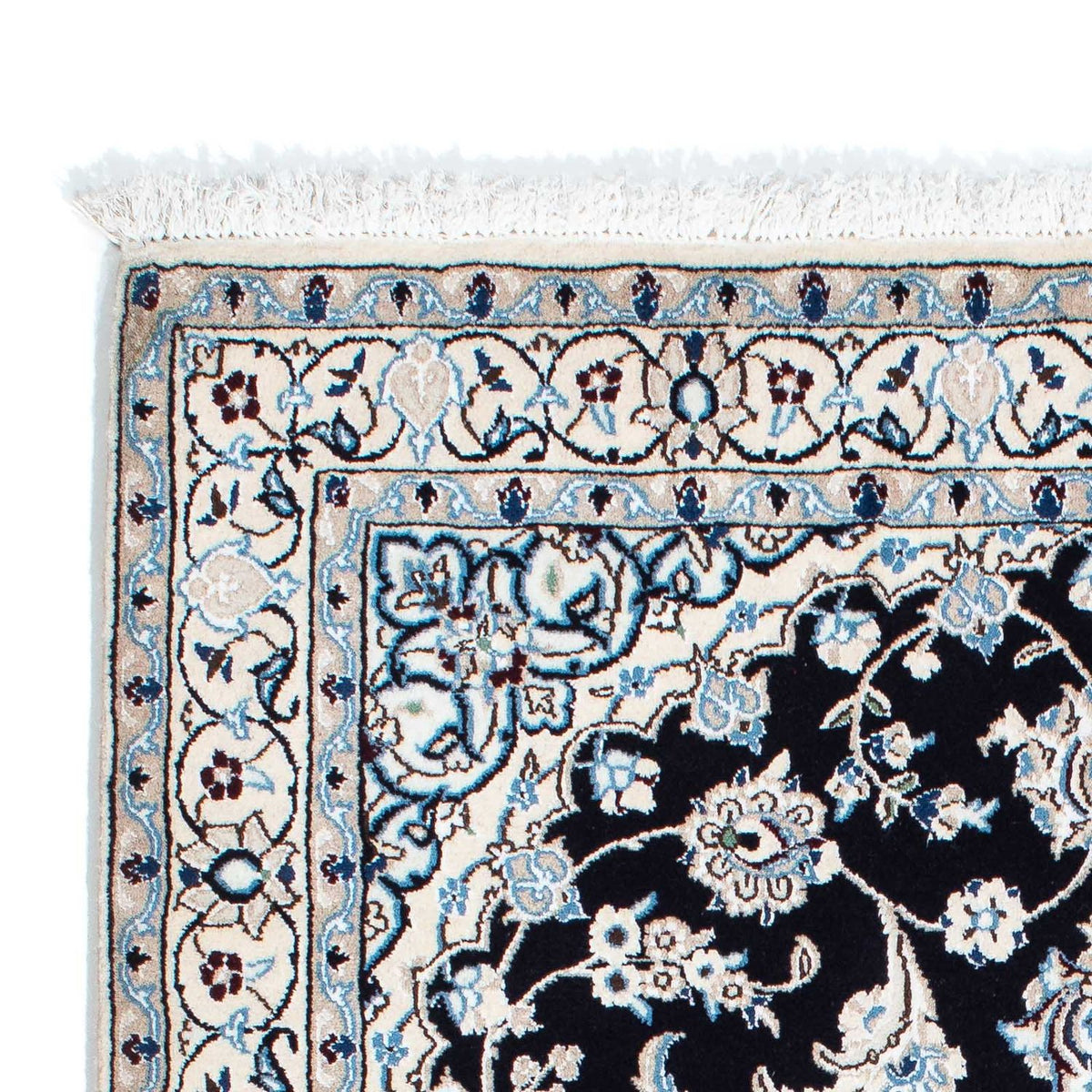 Perzisch tapijt - Nain - Koninklijk - 178 x 114 cm - beige