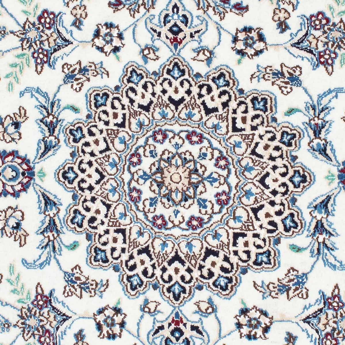 Perzisch tapijt - Nain - Koninklijk - 177 x 114 cm - beige