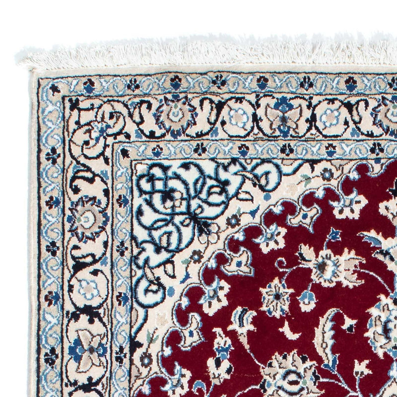 Perzisch tapijt - Nain - Koninklijk - 169 x 110 cm - donkerrood