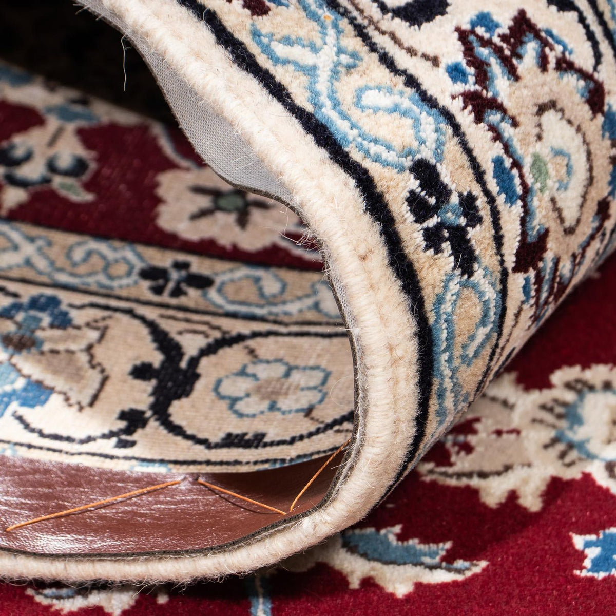 Perzisch tapijt - Nain - Koninklijk - 169 x 110 cm - donkerrood