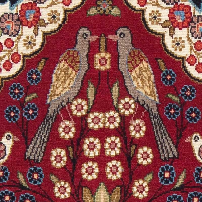 Perzisch tapijt - Klassiek - 80 x 55 cm - donkerrood