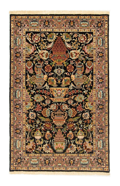 Qom Tapijt 102x156cm - Perzisch tapijt