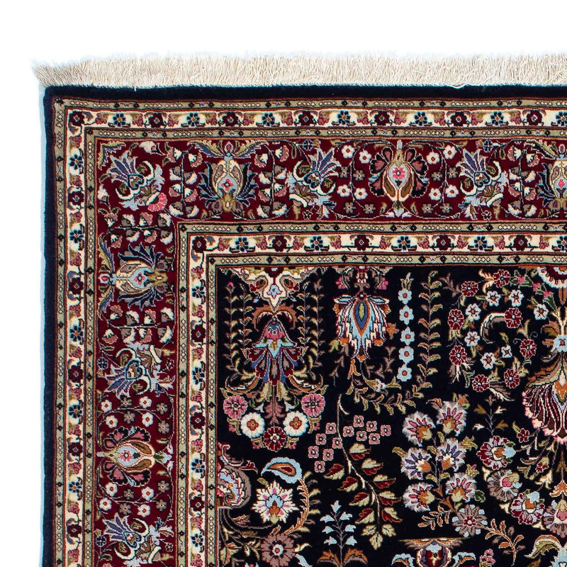 Perzisch tapijt - Ghom - 193 x 141 cm - donkerblauw