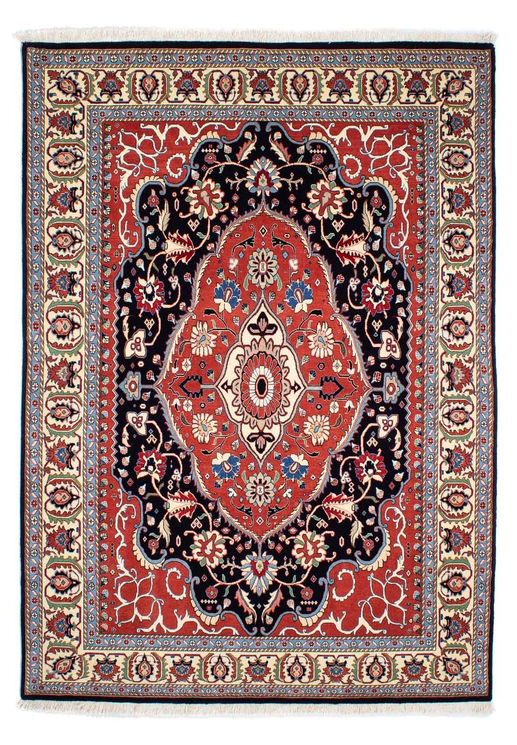 Gabbeh Tapijt - Kashkuli Perzisch - 249 x 174 cm - donkerblauw