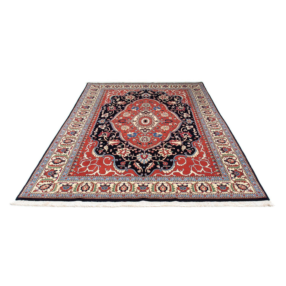 Gabbeh Tapijt - Kashkuli Perzisch - 249 x 174 cm - donkerblauw