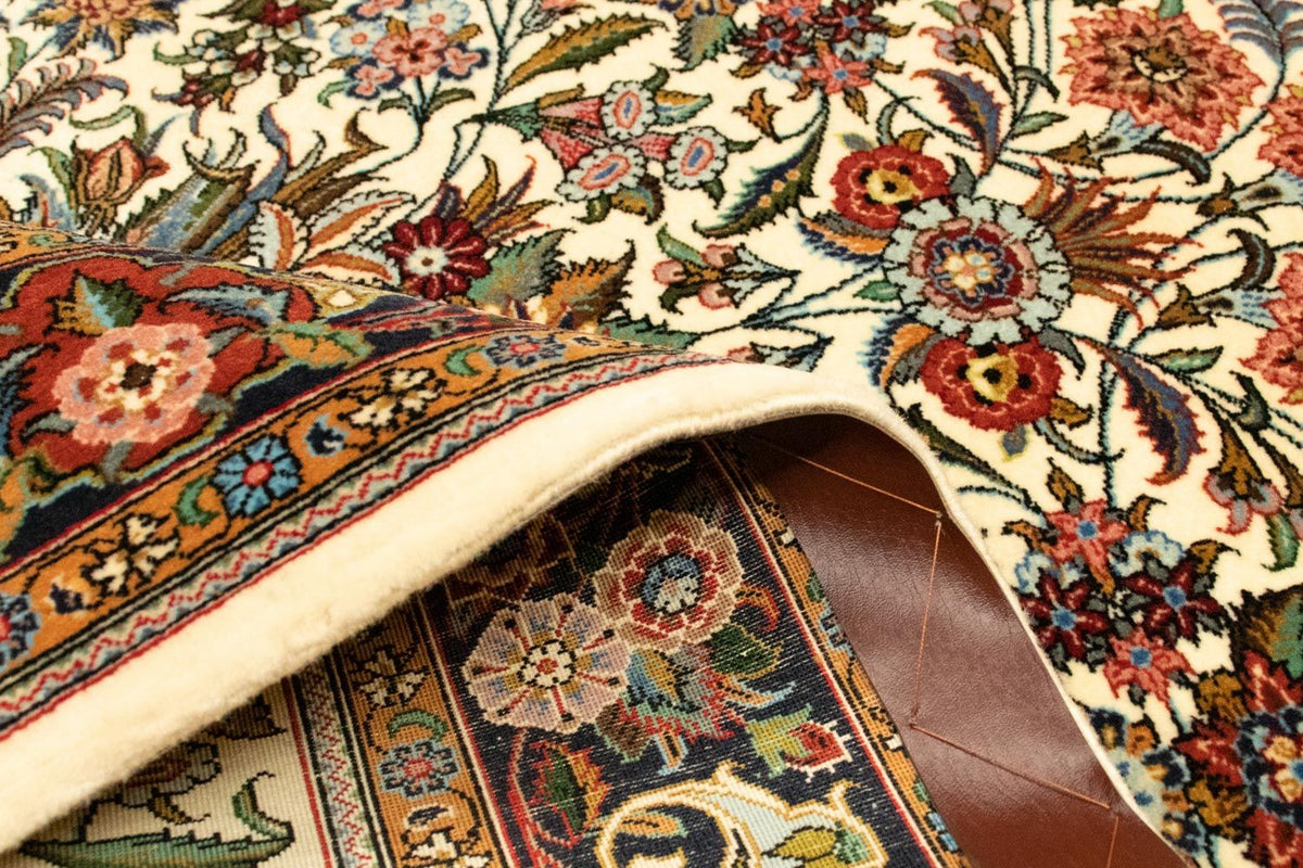 Perzisch tapijt - Ghom - 145 x 102 cm - beige