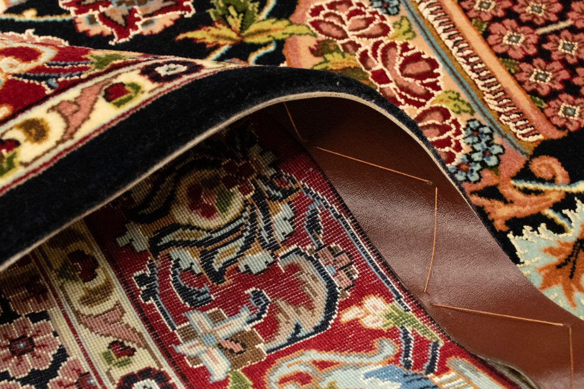 Perzisch tapijt - Ghom - 149 x 101 cm - zwart