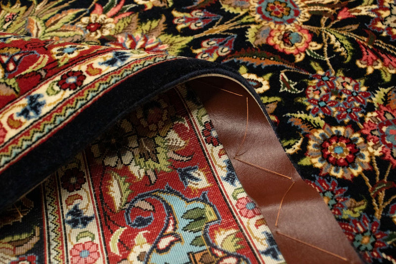 Perzisch tapijt - Ghom - 162 x 102 cm - zwart